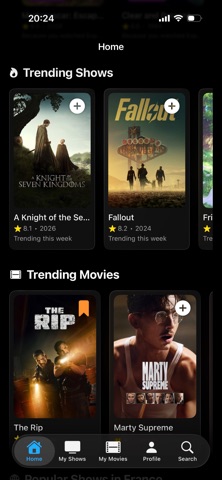 VisionTime: Movie & TV Tracker screenshot