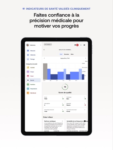Withings iPad screenshot 7