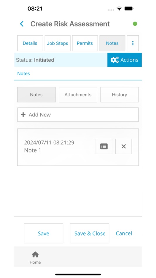 #10. IntelliPERMIT Risk Assessment (iOS) Podle: Adapt IT (Pty) Ltd