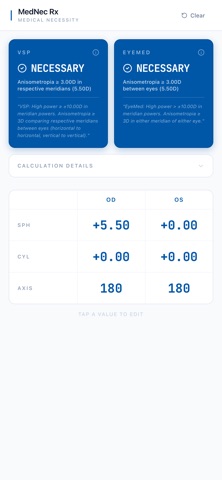MedNec Rx iPhone screenshot