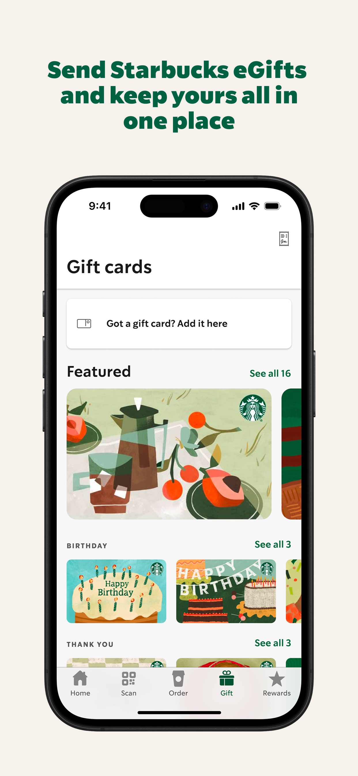 Starbucks 스크린샷 8