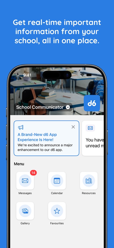 d6 School Communicator - Education App | MWM