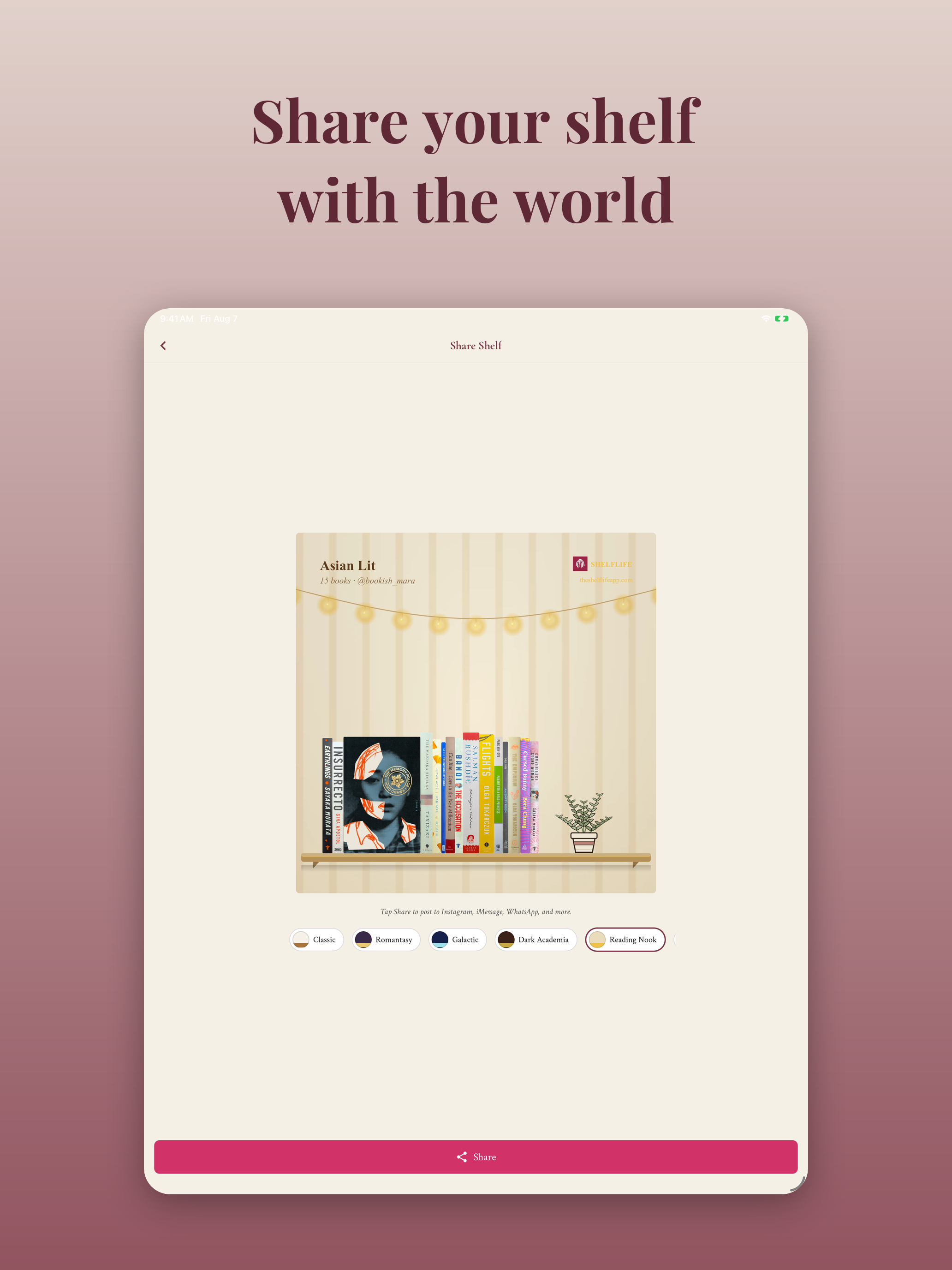 ShelfLife: Social Book Tracker screenshot 12