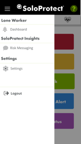 SoloProtect Mobile screenshot