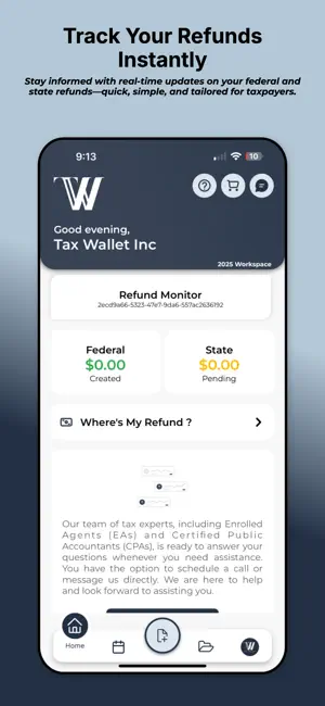 TaxWallet: Pocket Tax Ally! screenshot 3