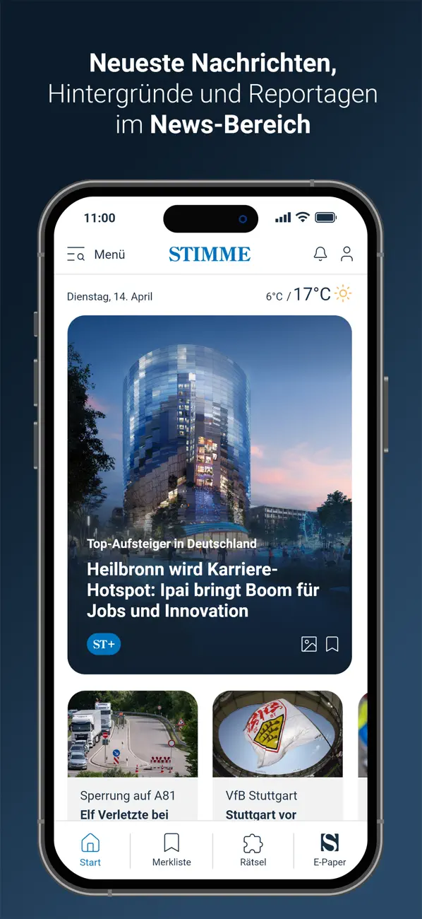 Screenshot #3 pour Stimme App