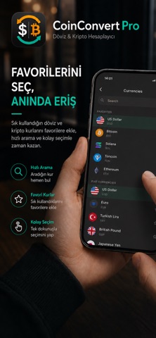 CoinConvert Pro: Döviz Kripto screenshot