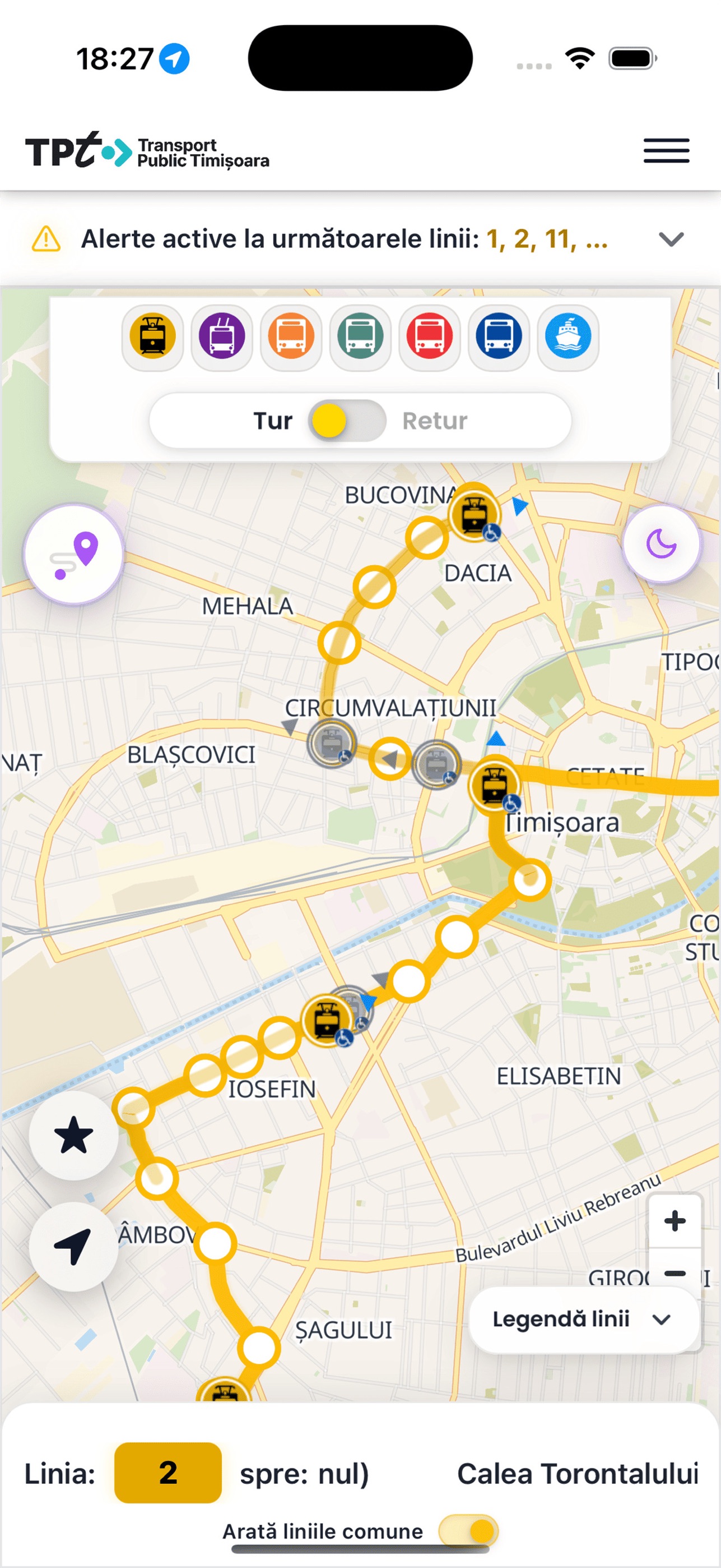 Screenshot 2 of infoTrafic TPT