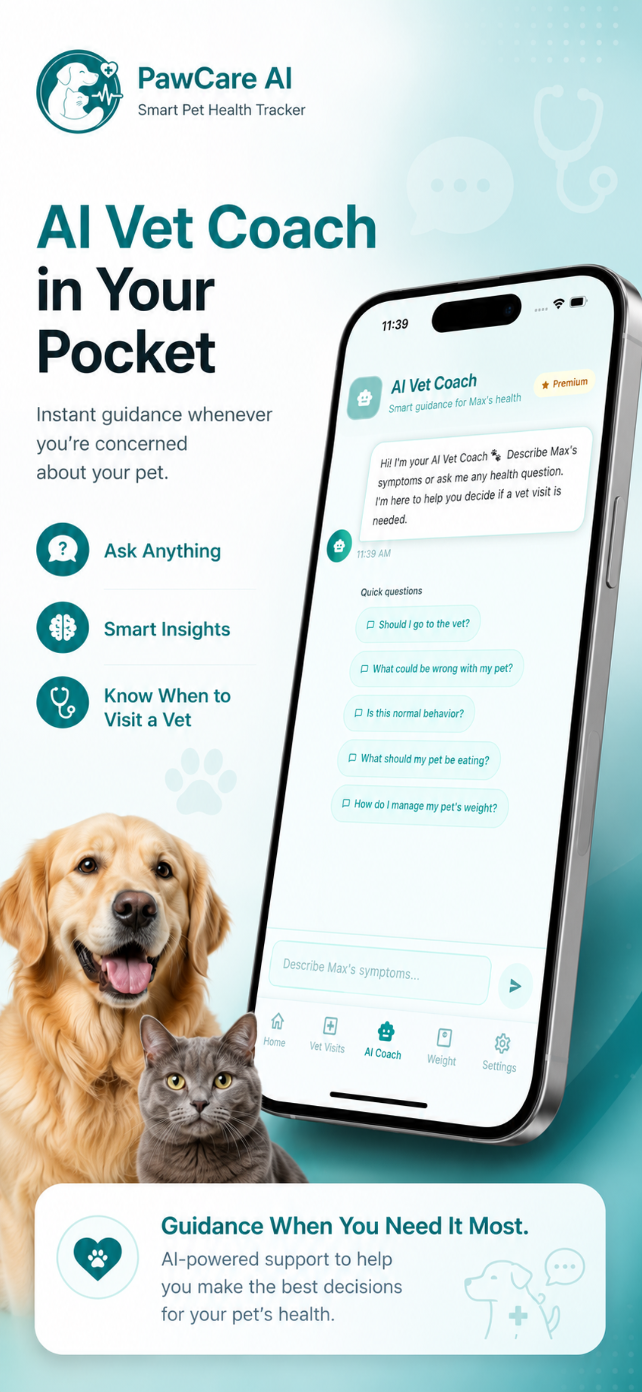 PawCare AI: Pet Health Tracker screenshot 2