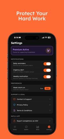 StreakMate - Habit Tracker Screenshot 8 of 8