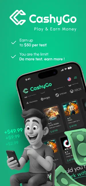 CashyGo: Earn Cash & Rewards screenshot 1