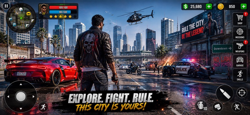 Gangster Crime City Legends screenshot 1