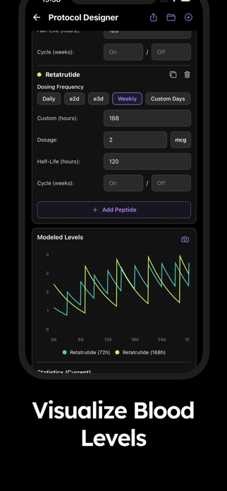 Peptide Tracker & Calculator Screenshot 2 of 6