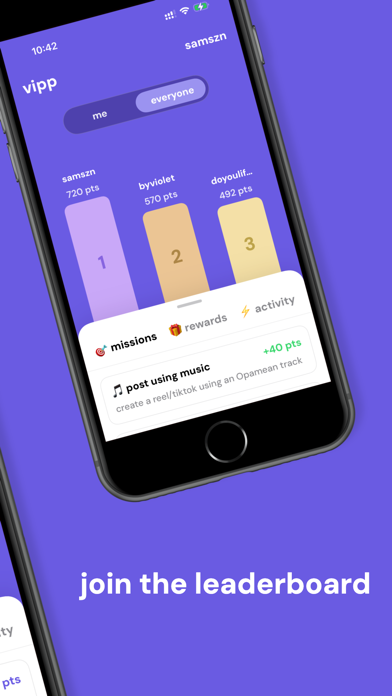 vipp: earn. unlock. repeat. iPhone screenshot 3 - Lifestyle app
