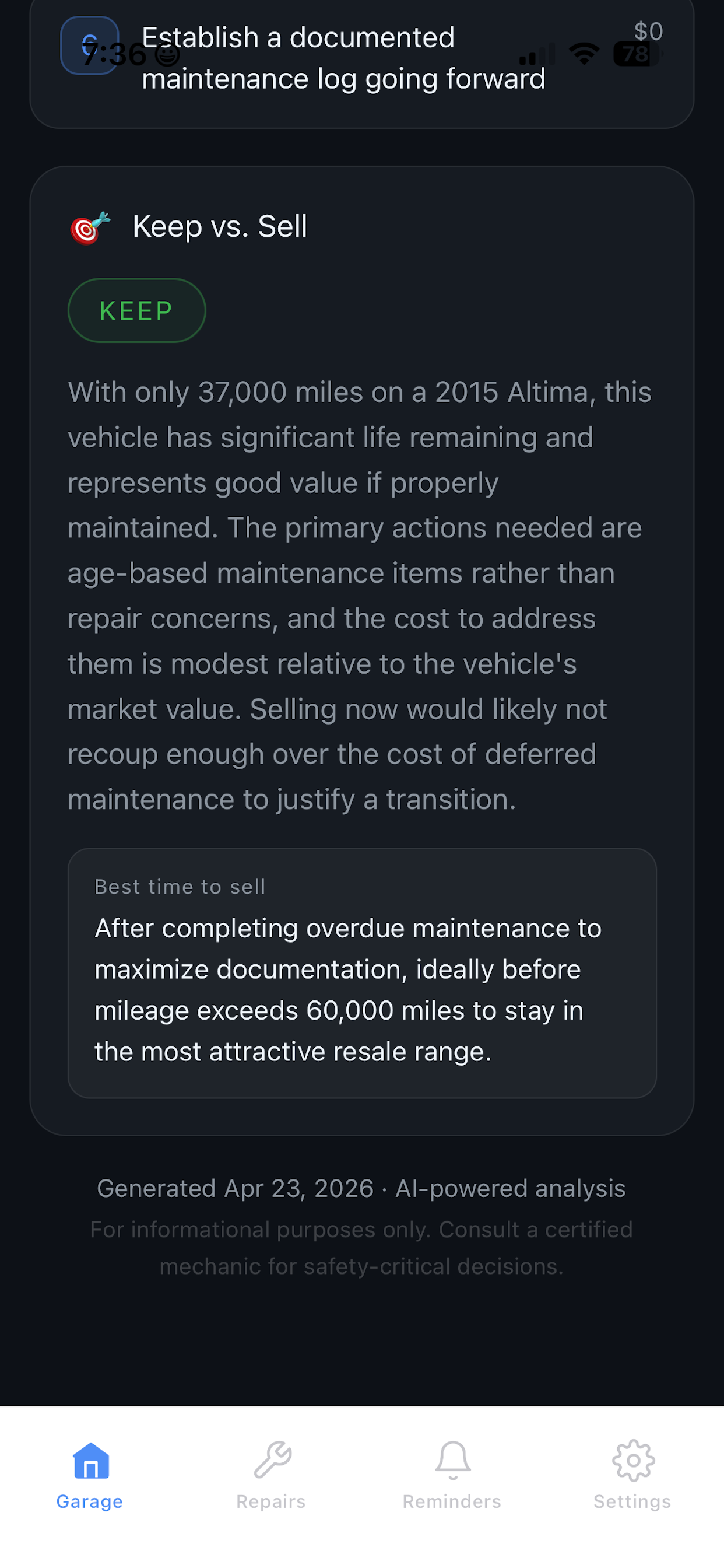 Garage IQ - Smart Auto