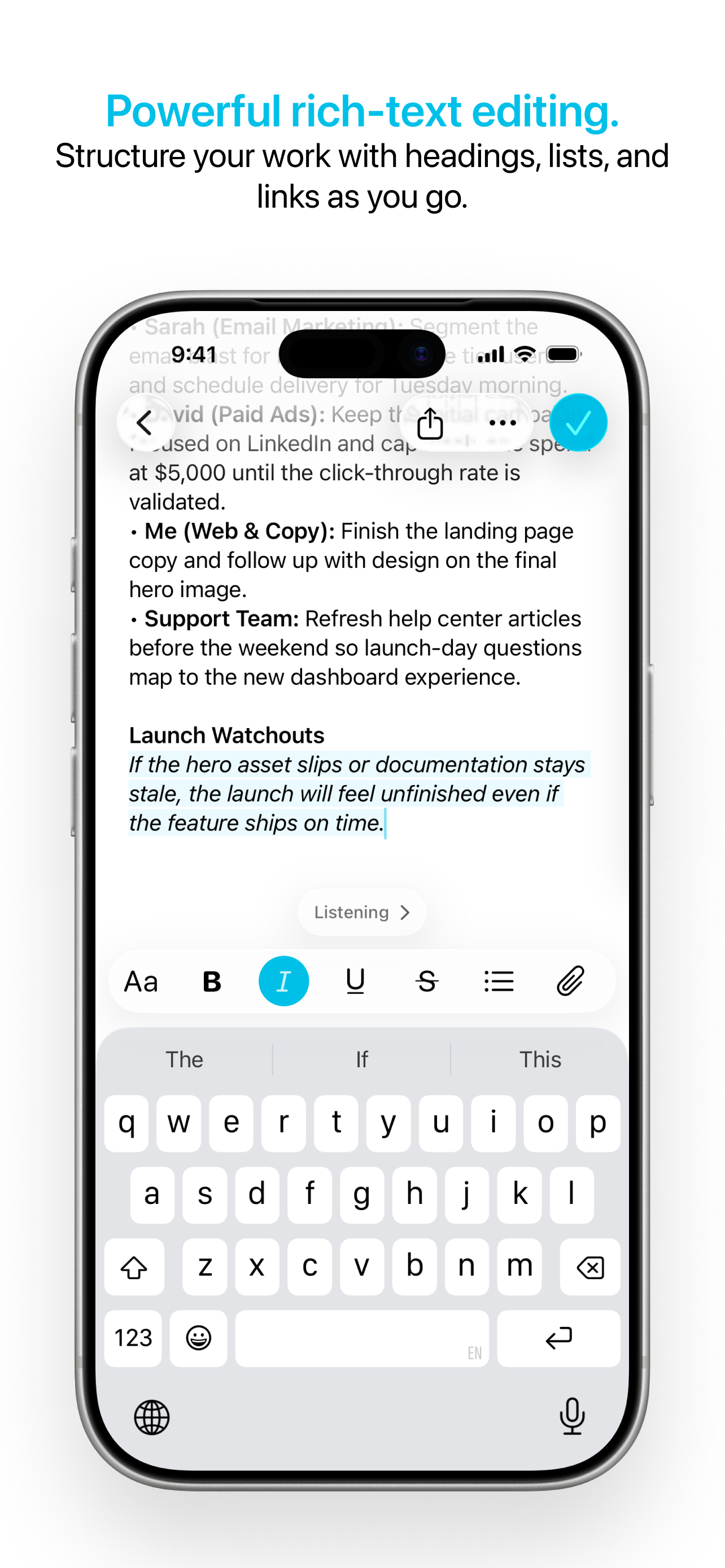 Parallel Notes - AI Note Taker