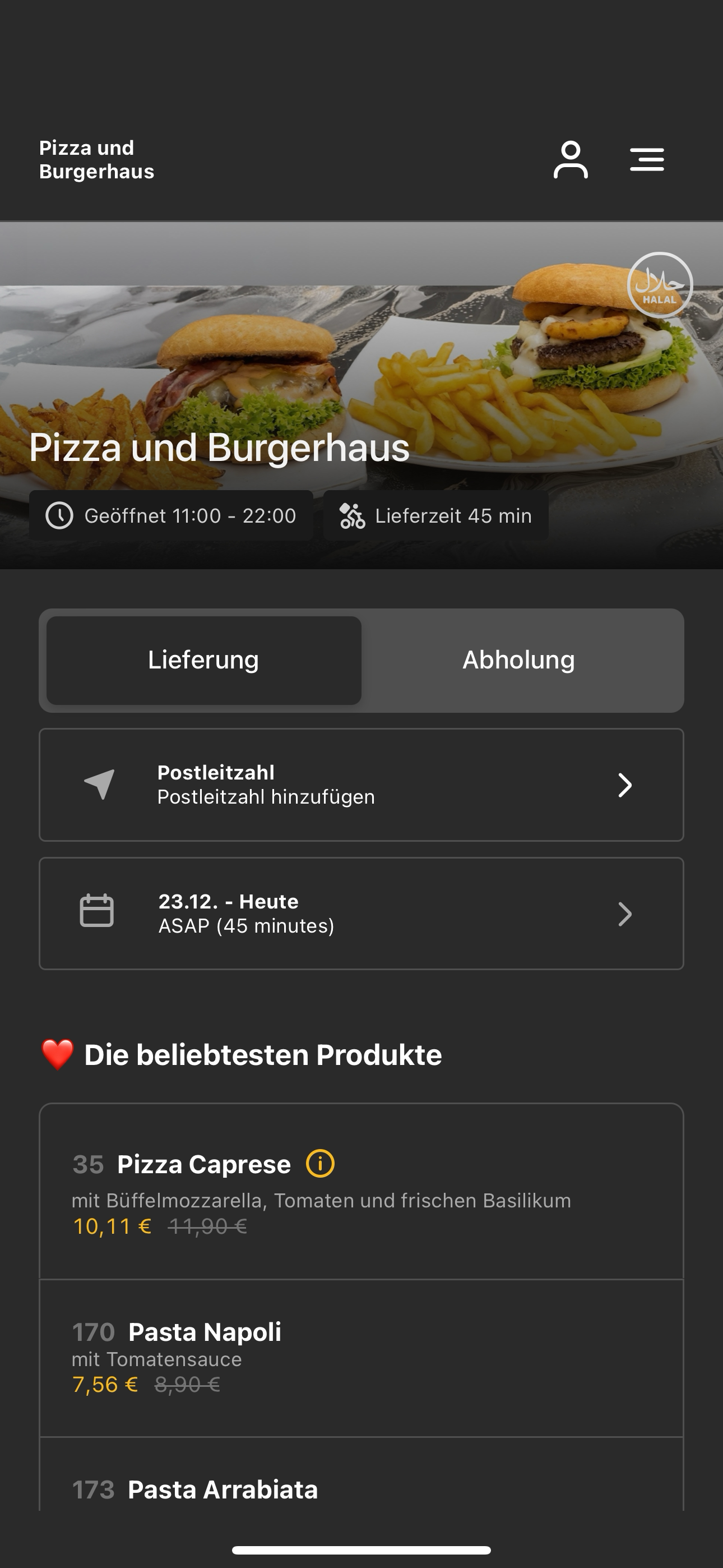 Pizza und Burgerhaus