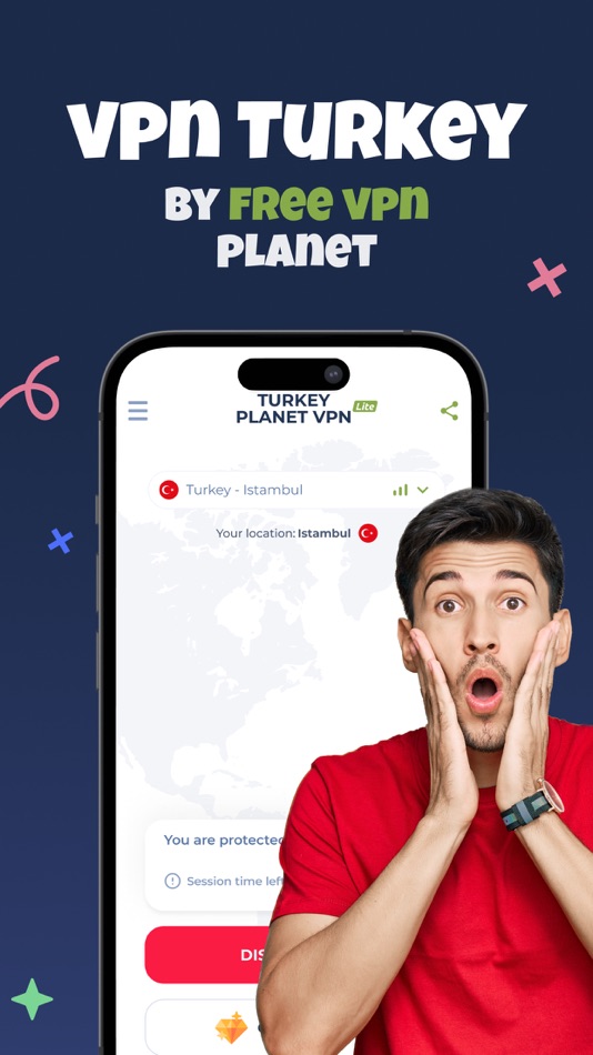 #1. VPN Turkey – Fast and Private (macOS) 由: FREE VPN PLANET S R L