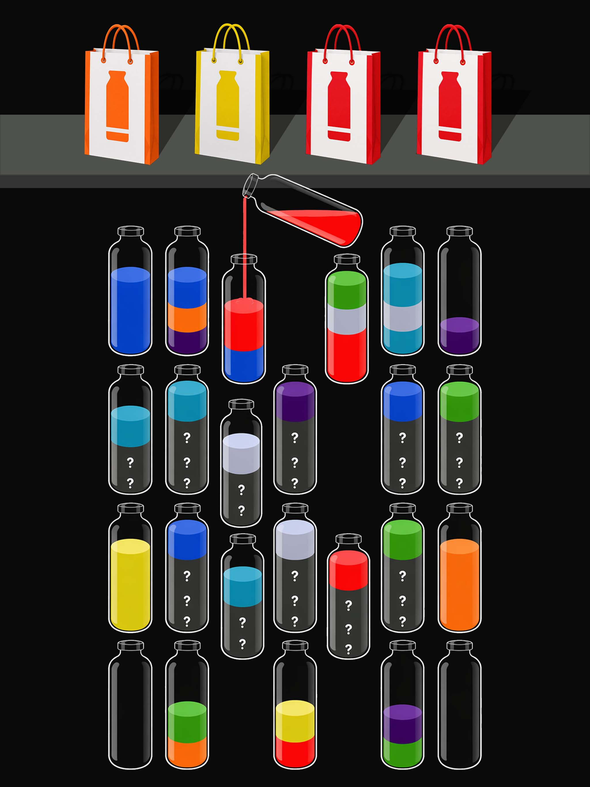 Order Crazy: Water Sort Puzzle