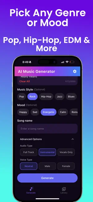 AI Song Music Generator - Jano screenshot 3