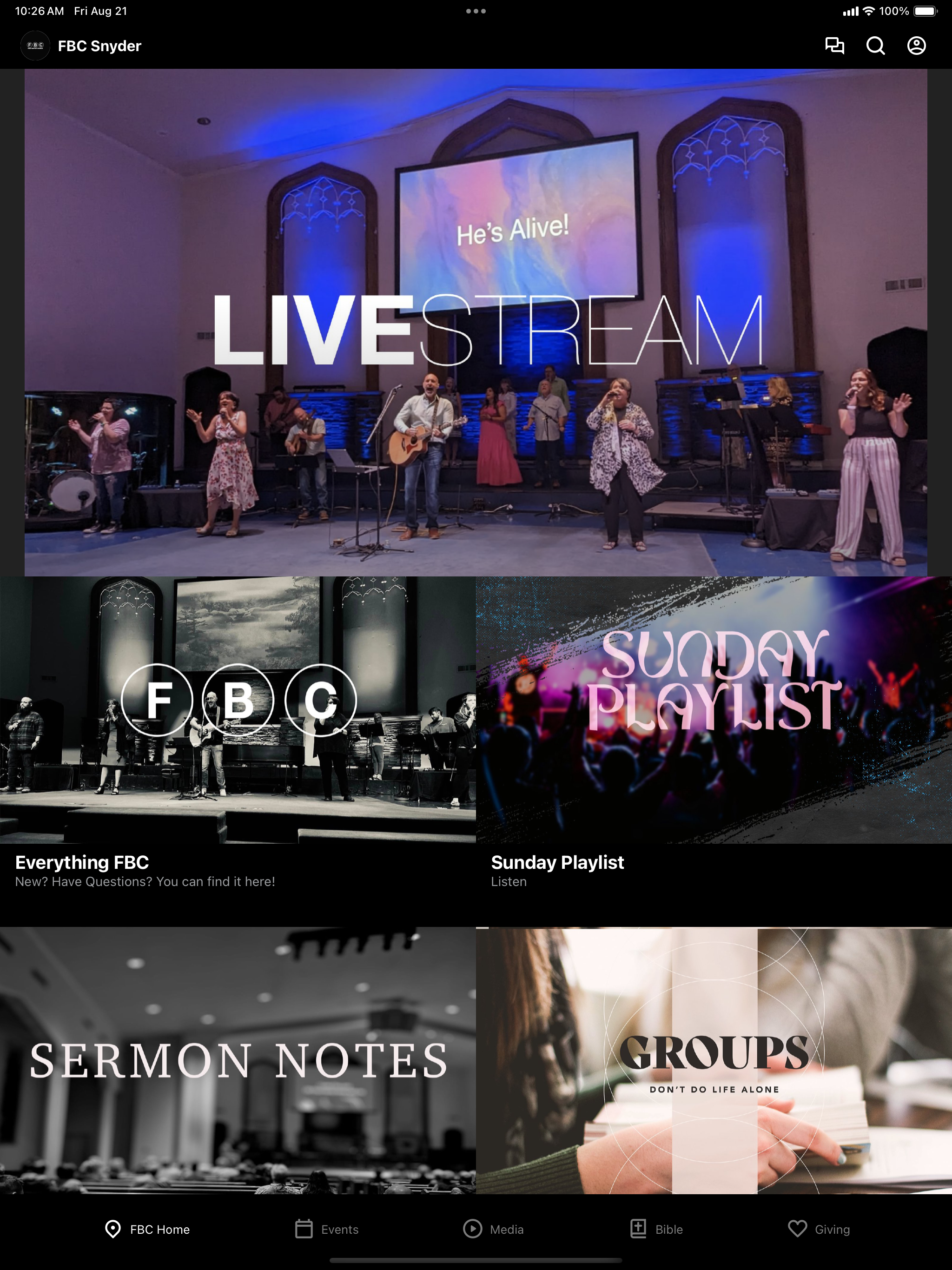 FBC SNYDER screenshot 4