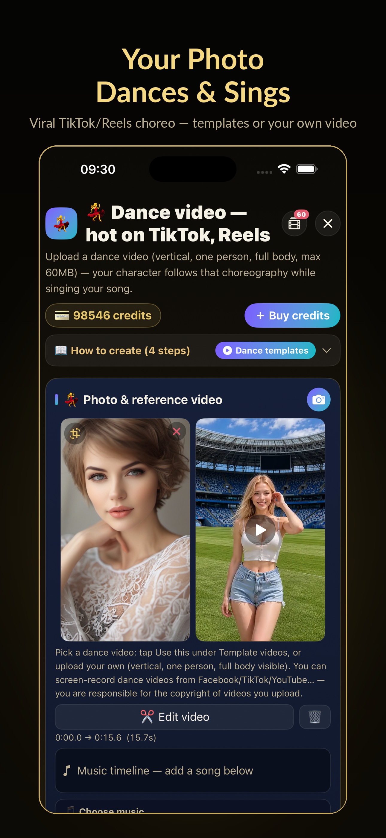 Meloria: AI Music & Video screenshot 2