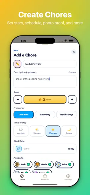 Kid Chore: Chores & Rewards screenshot 2