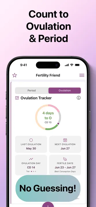 Fertility Friend FF Tracker: Screenshot 5 von 10