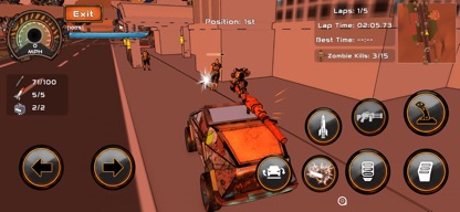 Road Rage 2029 Race Car Combat screenshot 2