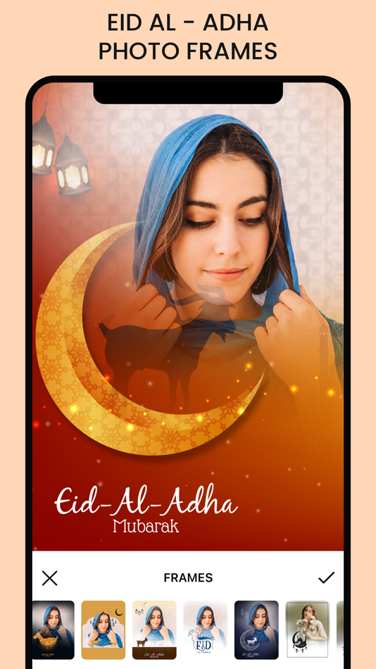 #1. Eid & Ramadan Photo Frames (iOS) By: Deepak Jalwa