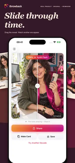 throwback: retro & vintage app screenshot 1