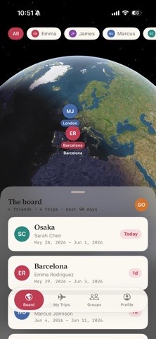 TravelMaxx: travel and friends screenshot