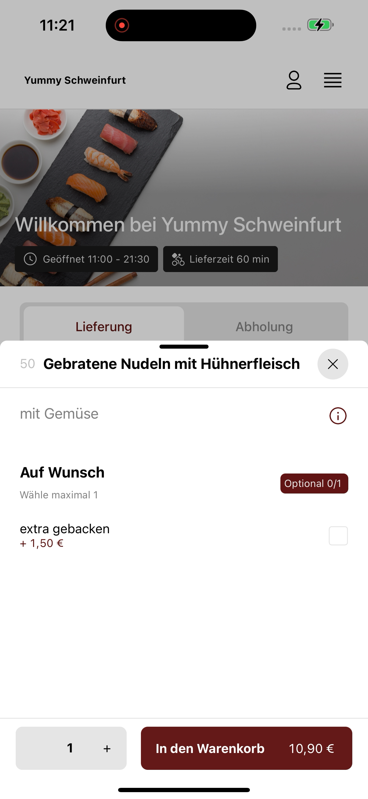Yummy Schweinfurt screenshot 8