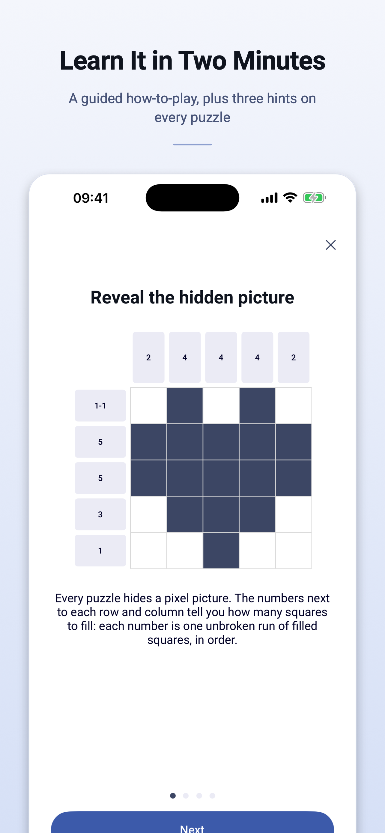 Pixel enigma nonogram screenshot 4