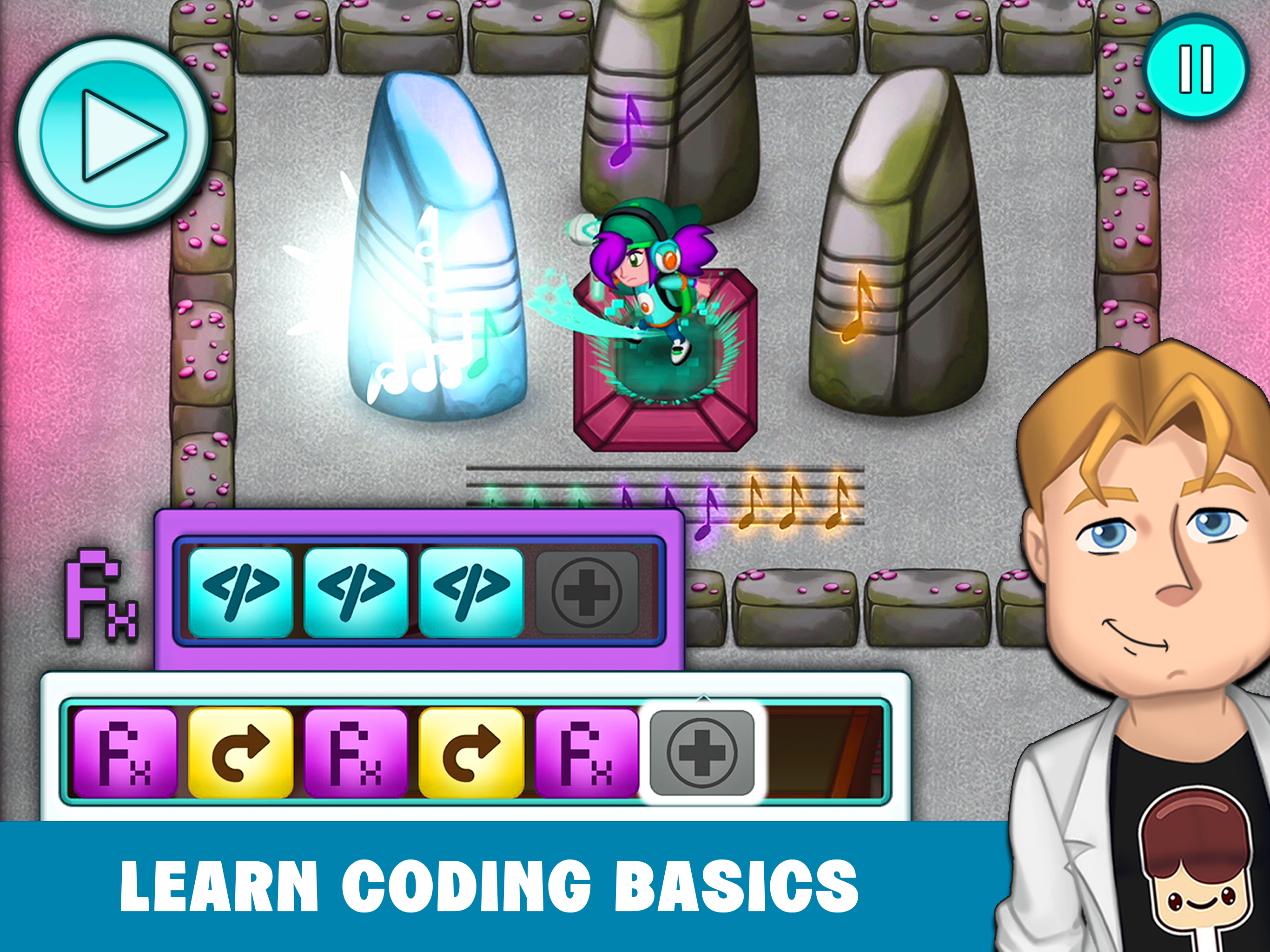Coding Games Kids: Glitch Hero