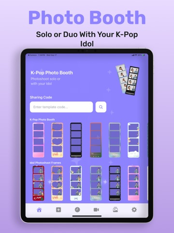 K-Popify: K-Pop Photo Studio iPad screenshot