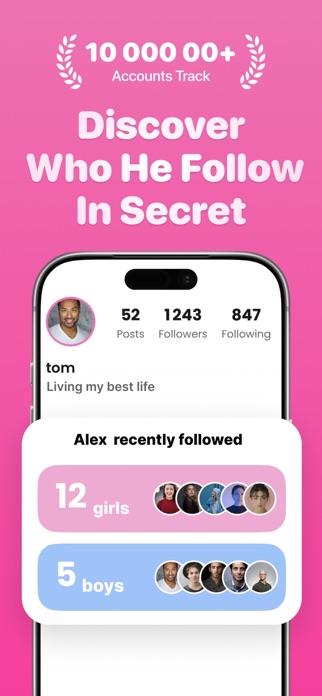 InstaTrack: Follow Tracker Screenshot 1 of 4