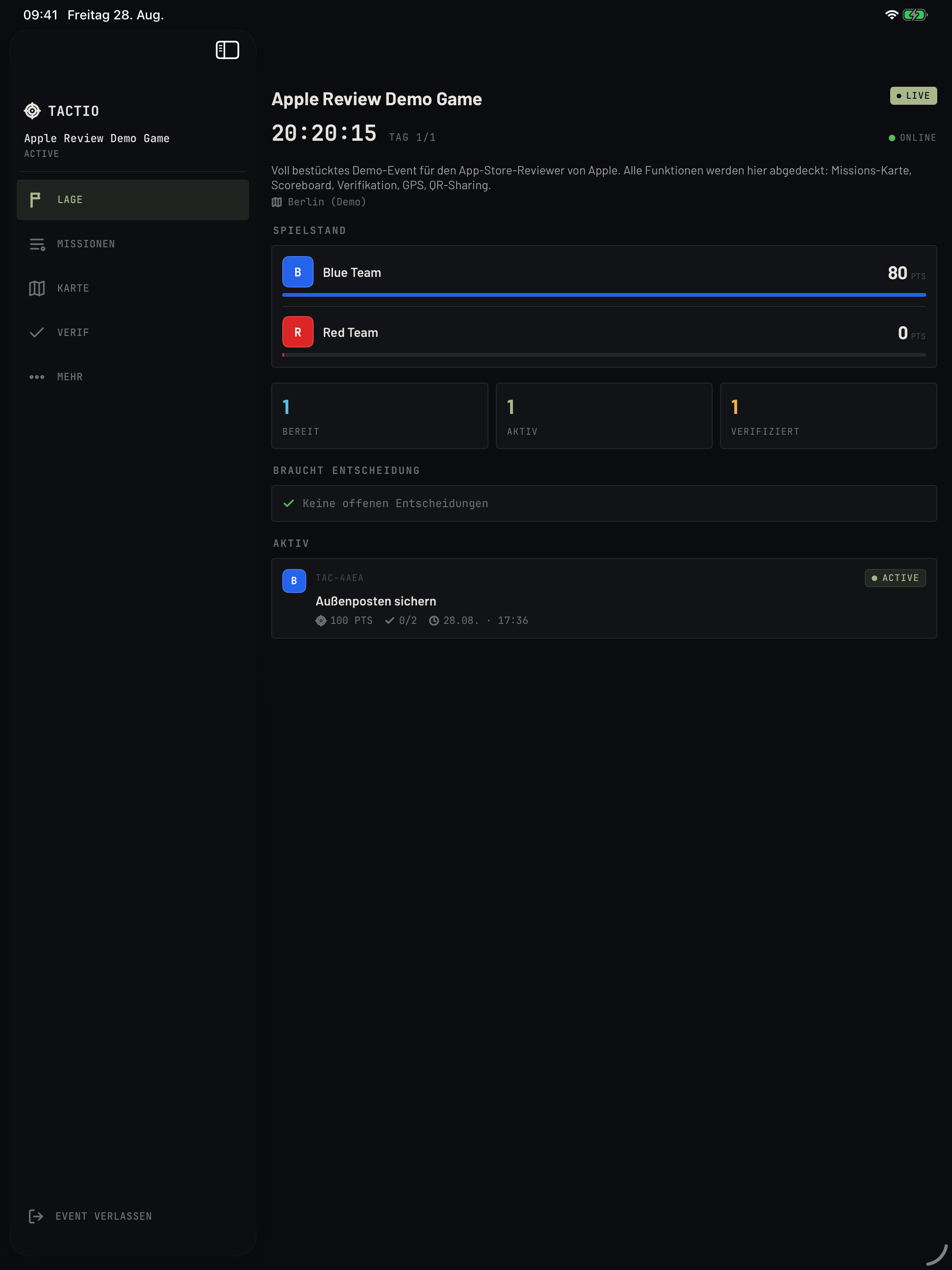 Tactio screenshot 7