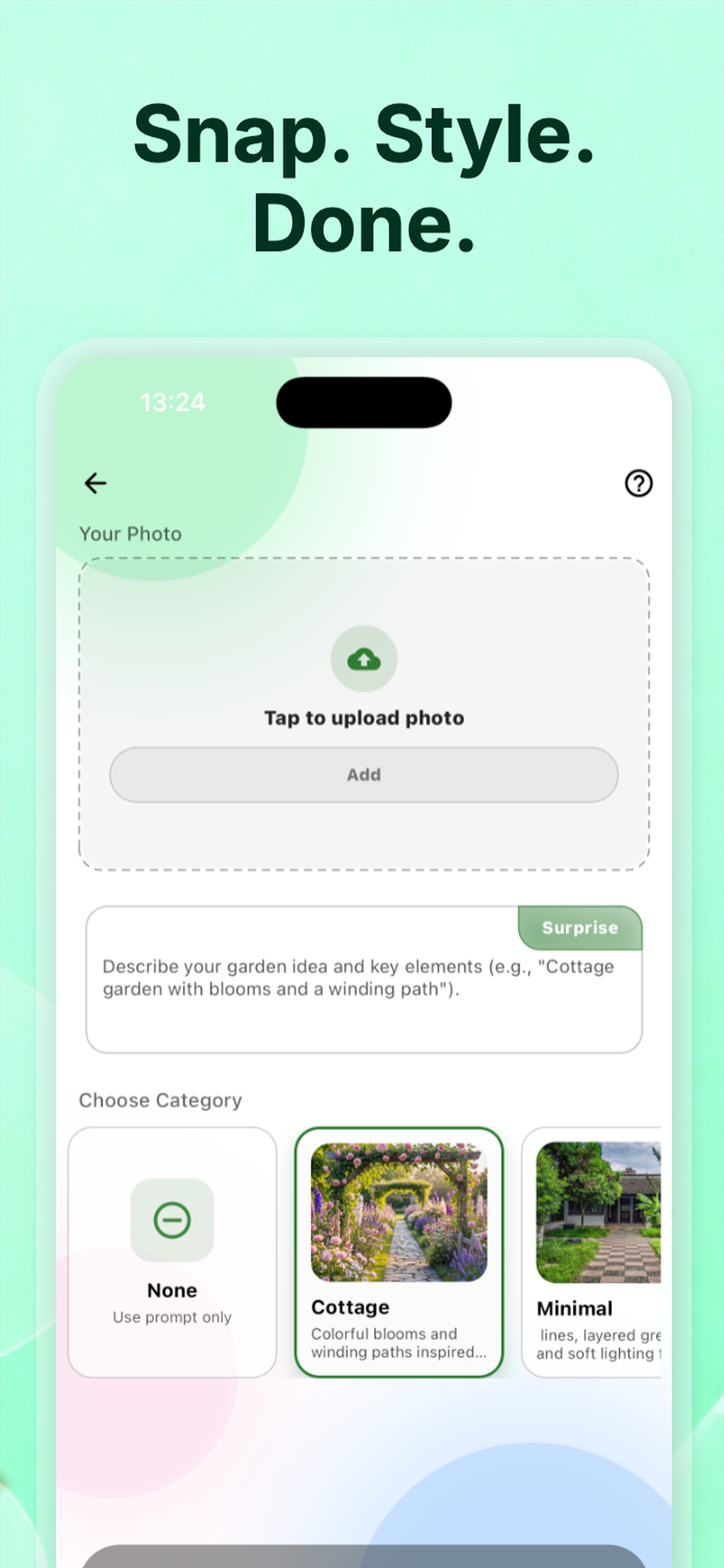 Garden AI Generator