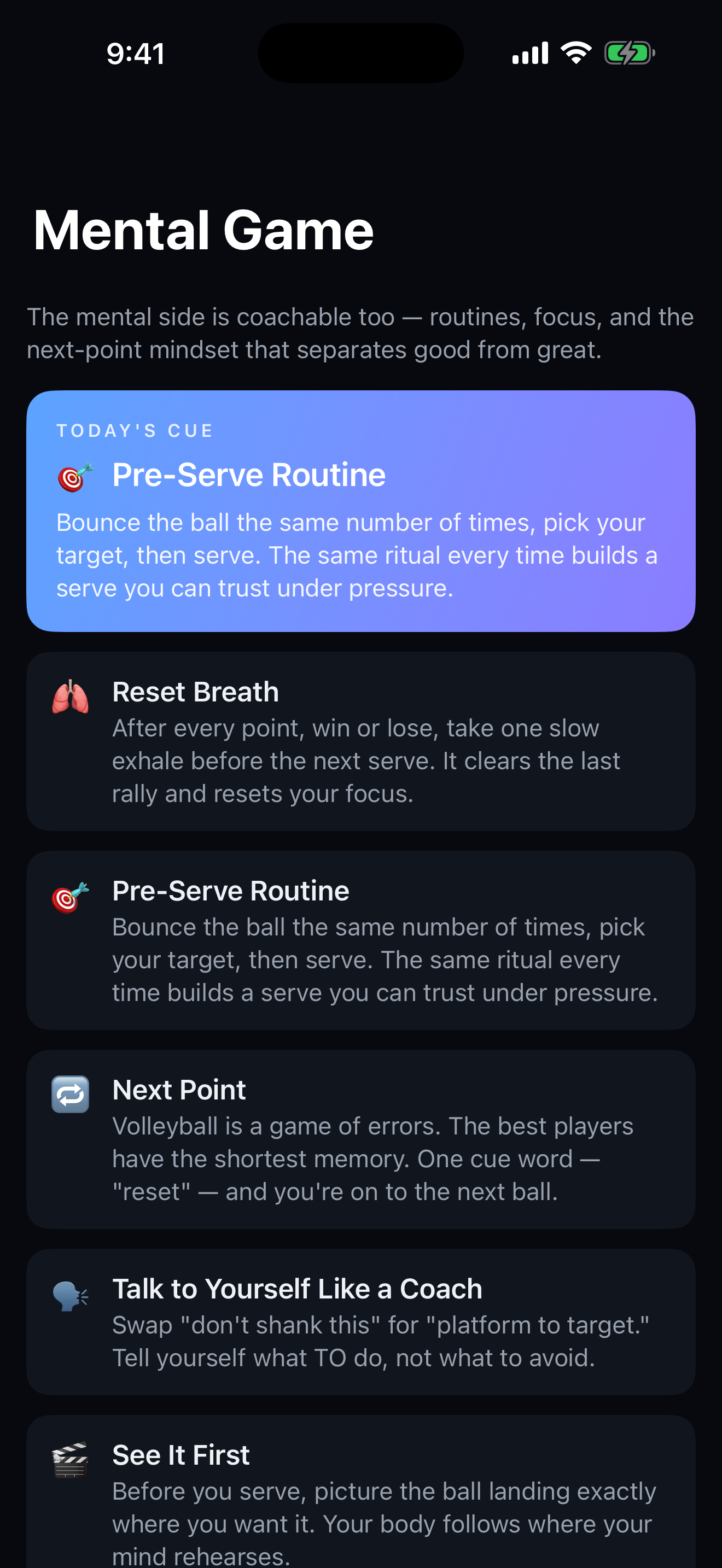 VolleyForm screenshot 6