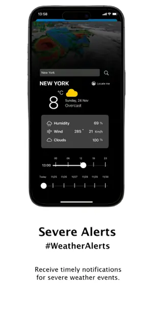 Radar Omega Weather - Forecast iPhone screenshot 4