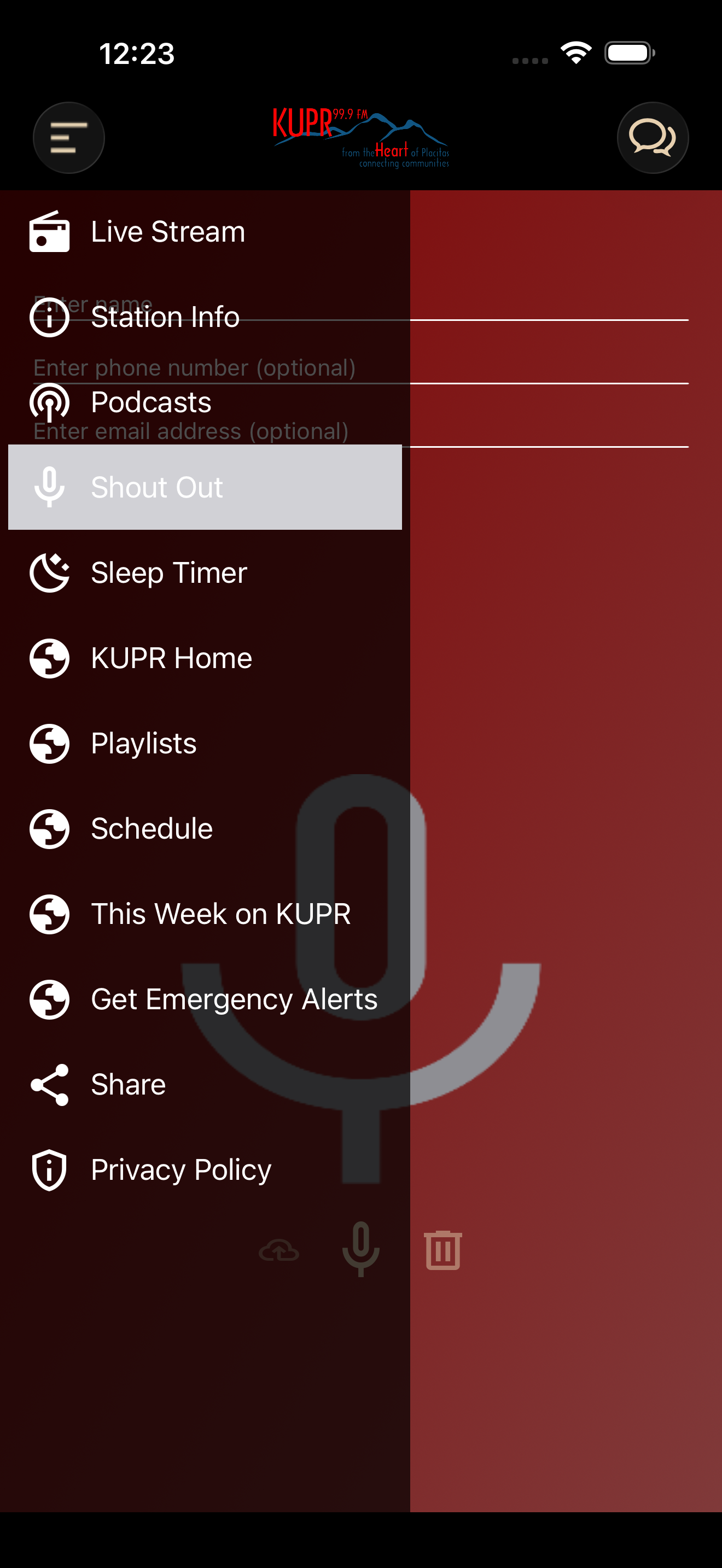KUPR Low Power FM Radio screenshot 6
