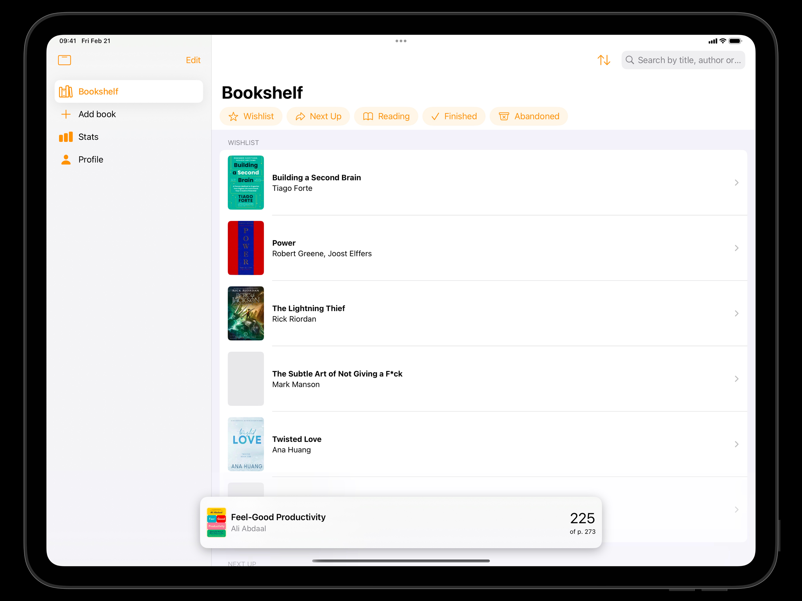 Library Tracker - BookBinder