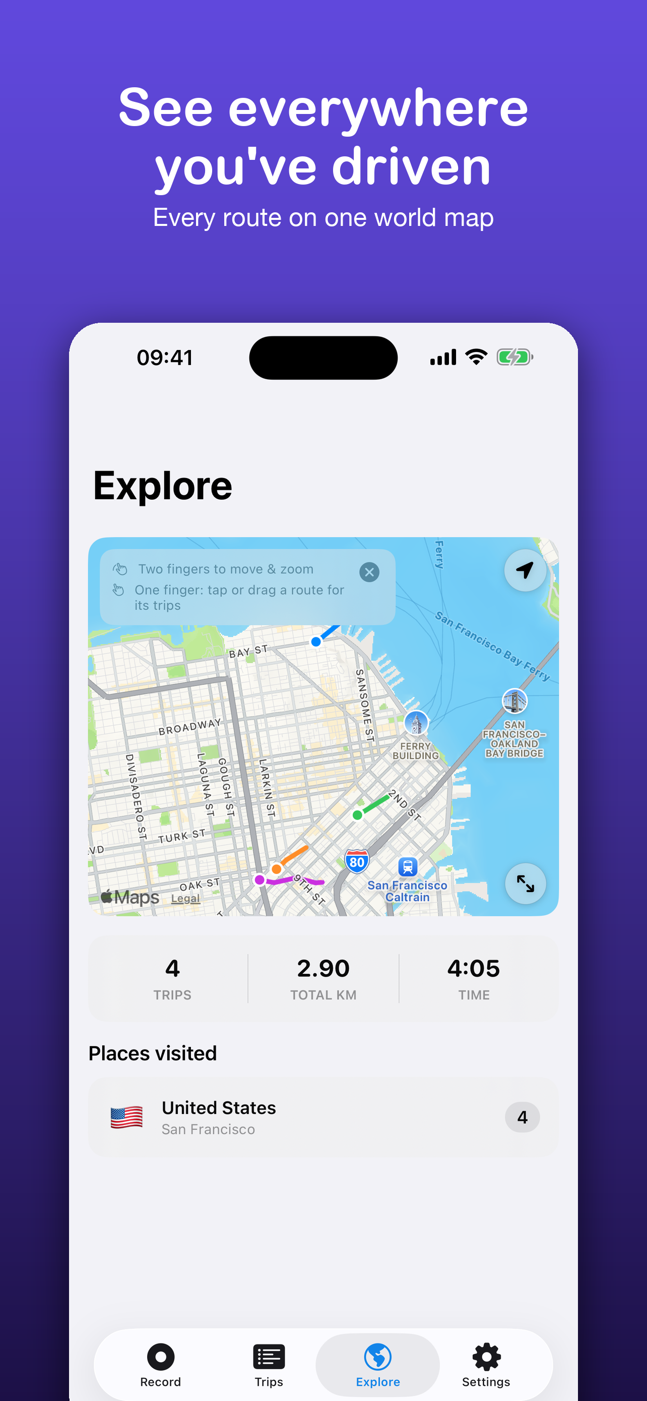 RoadBook: Drive Log & Traffic