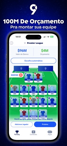 9 Fantasy iPhone screenshot 2