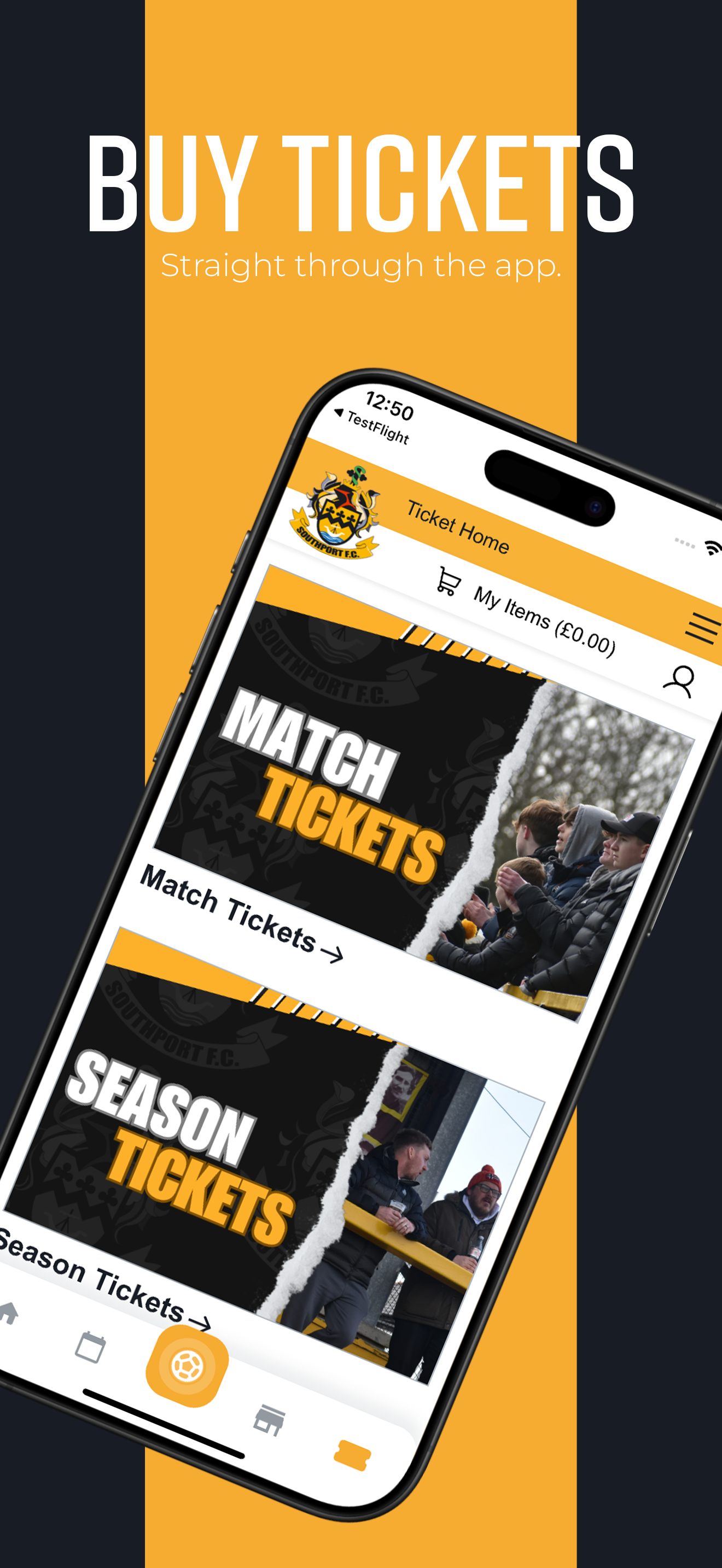 Southport Football Club screenshot 3