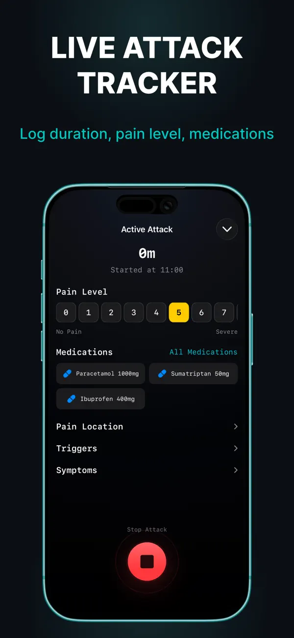 #2. Migraine : Headache Tracker (iOS) Von: Linas Nutautas