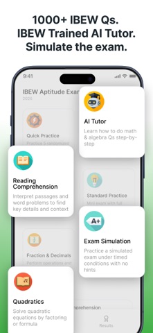 IBEW Aptitude Exam by Dakota iPhone screenshot