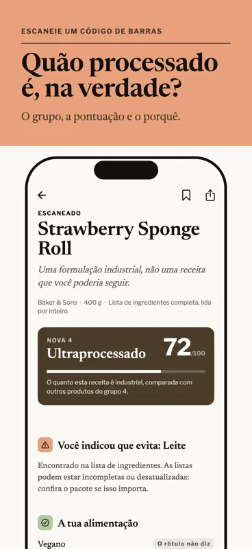 Yuca: Scanner Alimentos screenshot 1 of 8