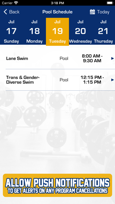 Screenshot #3 pour TMU Recreation